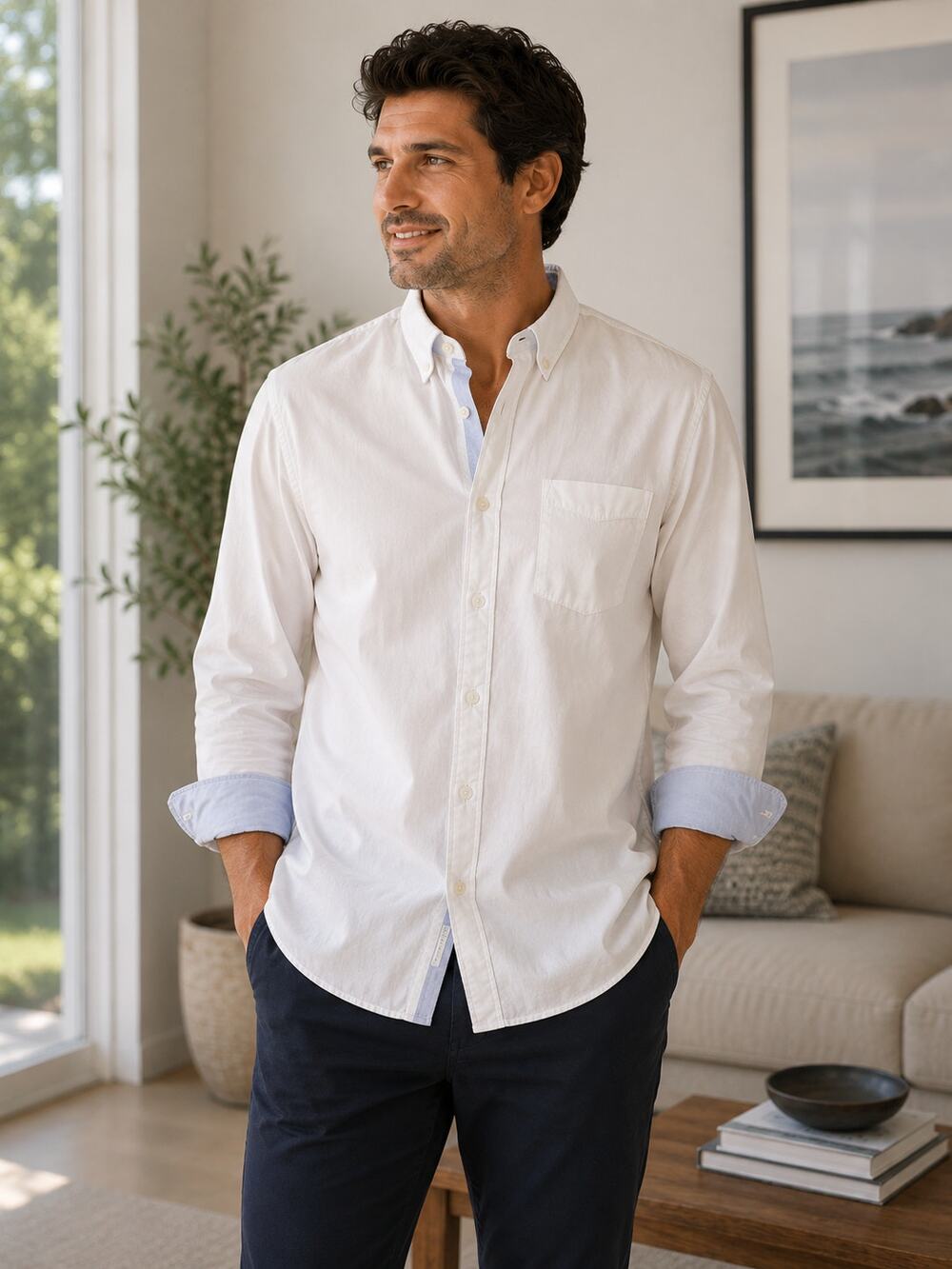 Mens White Shirt Nordstrom Brand 1901
